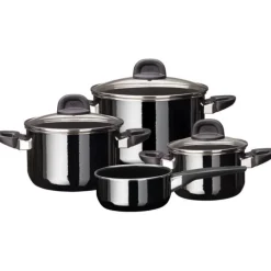Töpfe | WMF Silit Silargan® Modesto Topf-Set 4-teilig, Black
