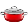 Töpfe | WMF Silit Silargan® Passion Bratentopf mit Deckel, 20 cm, Red