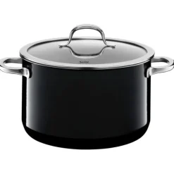 Töpfe | WMF Silit Silargan® Passion Kochtopf mit Deckel, 24 cm, Black