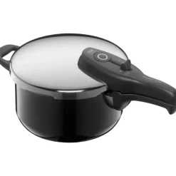 Schnellkochtöpfe | WMF Silit Silargan® Sicomatic t-Plus Schnellkochtopf, 22 cm, 4,5 l, Black