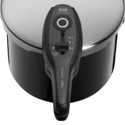 Schnellkochtöpfe | WMF Silit Silargan® Sicomatic t-Plus Schnellkochtopf 22 cm, 6,5 l, Black