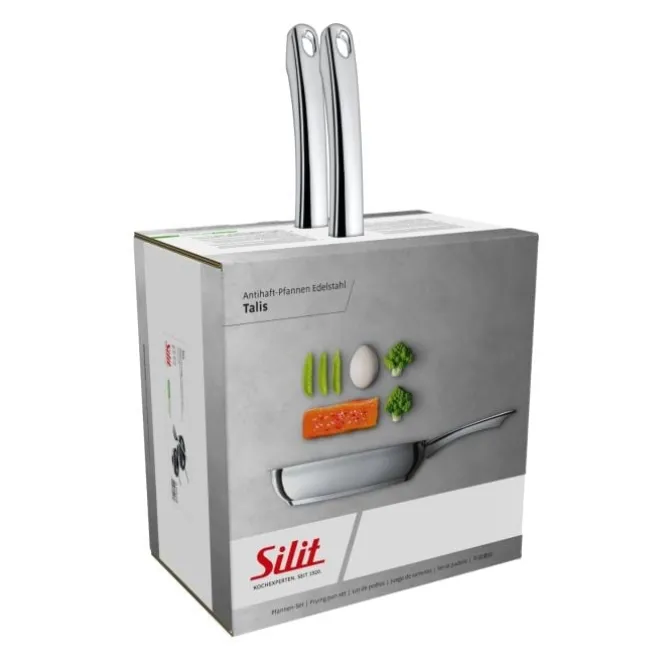 Pfannen | WMF Silit Talis Pfannen-Set mit Pfannenwender, 20 & 24 cm