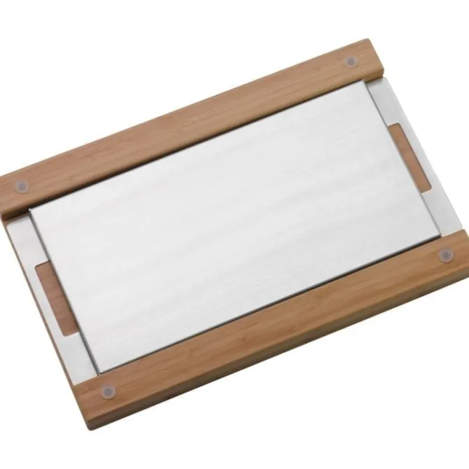 Küchenutensilien | WMF Smart Storage Brotschneidebrett mit Auffangschale Schneidebrett, 44 x 27 cm