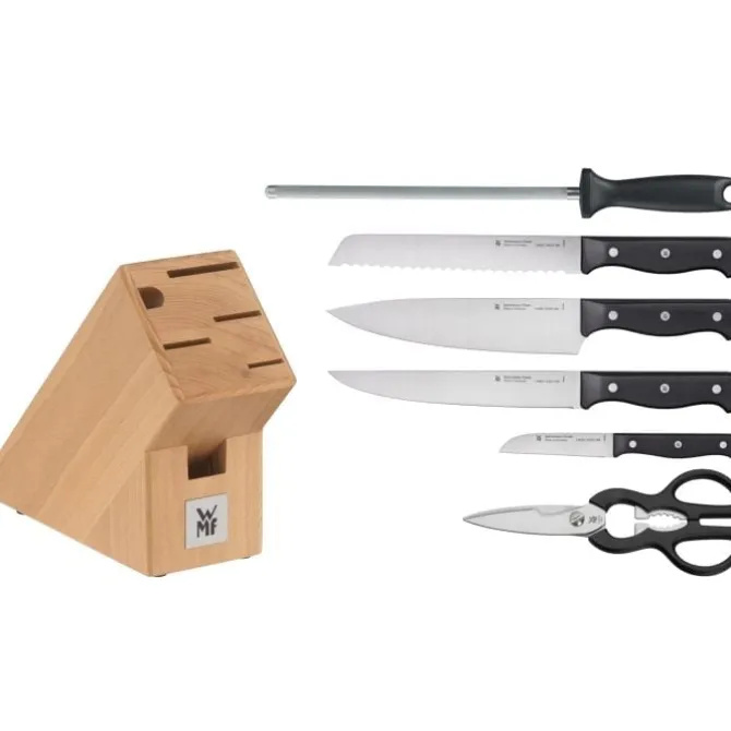 Küchenmesser | WMF Spitzenklasse Classic Messerblock, 7-teilig