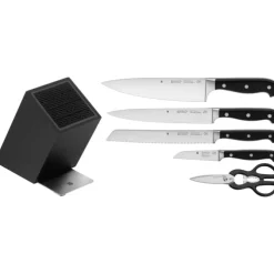 Küchenmesser | WMF Spitzenklasse Plus Messer-Vorteils-Set* mit FlexTec Messerblock, 6-teilig