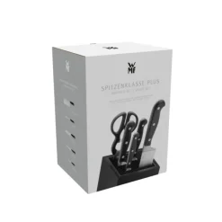 Küchenmesser | WMF Spitzenklasse Plus Messer-Vorteils-Set* mit FlexTec Messerblock, 6-teilig