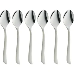 Einzelbestecke | WMF Virginia Espressolöffel-Set, 6 Stück, Cromargan protect®