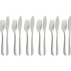 Essbestecke | WMF Virginia Fischbesteck-Set, 12-teilig, Cromargan protect®