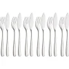 Essbestecke | WMF Vision Fischbesteck-Set, 12-teilig, Cromargan protect®