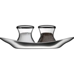 Würzen & Verfeinern | WMF Wagenfeld Salz- und Pfefferstreuer-Set, 3-teilig