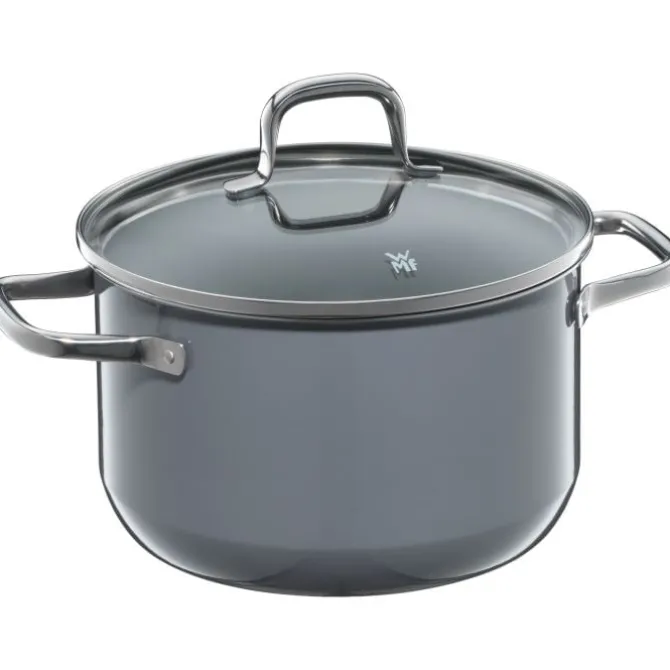 Töpfe | WMF Fusiontec Essential Kochtopf mit Deckel, 20 cm, Calm Grey