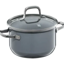 Töpfe | WMF Fusiontec Essential Kochtopf mit Deckel, 16 cm, Calm Grey