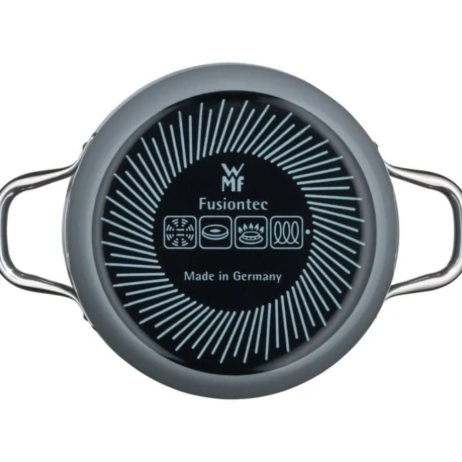 Töpfe | WMF Fusiontec Essential Kochtopf mit Deckel, 16 cm, Calm Grey