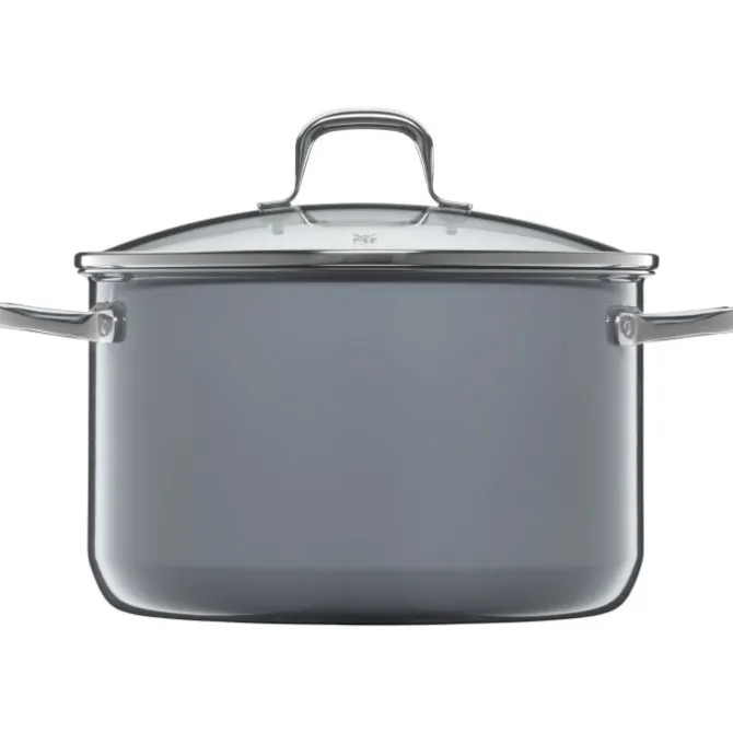 Töpfe | WMF Fusiontec Essential Kochtopf mit Deckel, 24 cm Calm Grey