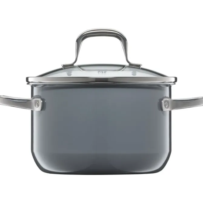 Töpfe | WMF Fusiontec Essential Kochtopf mit Deckel, 16 cm, Calm Grey