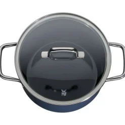 Töpfe | WMF Fusiontec Essential Kochtopf mit Deckel, 20 cm Blueberry