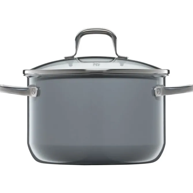 Töpfe | WMF Fusiontec Essential Kochtopf mit Deckel, 20 cm, Calm Grey