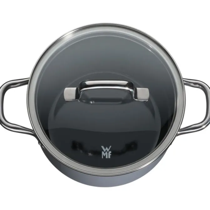Töpfe | WMF Fusiontec Essential Kochtopf mit Deckel, 16 cm, Calm Grey