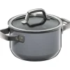 Töpfe | WMF Fusiontec Mineral Kochtopf mit Deckel, 16cm, Platinum