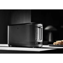 Toaster | WMF KÜCHENminis Langschlitz-Toaster, Deep Black