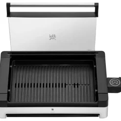 Grills & Zubehör | Gemeinsam Genießen | WMF Lono Tischgrill gerippt mit Glasdeckel