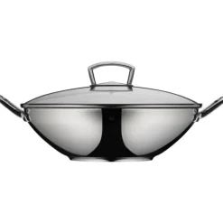 Pfannen | WMF Wok mit Glasdeckel, 36 cm